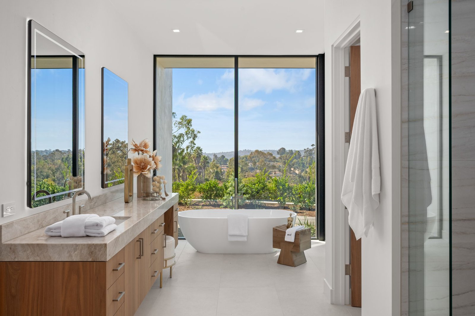 MLS real estate photography, modern kitchen with island, Southern California