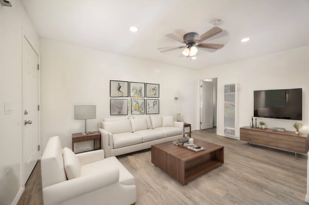 After virtual staging