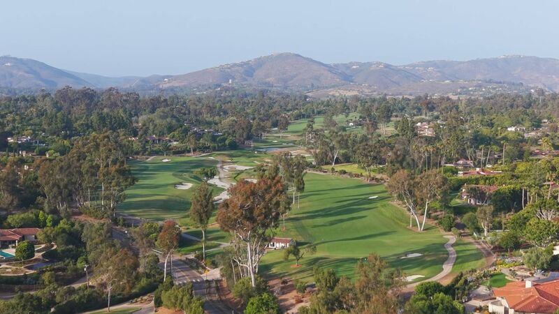 Aerial View of Rancho Santa Fe Golf Course