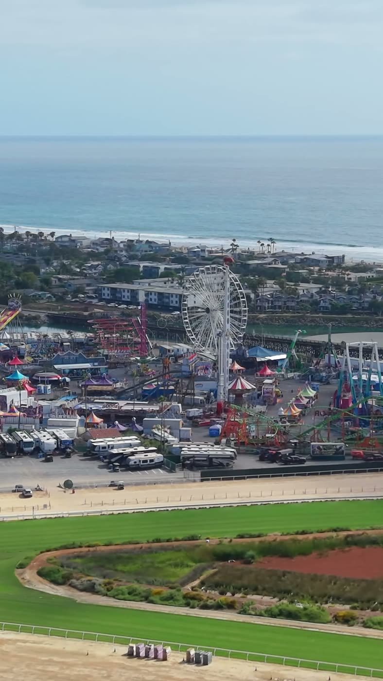 Del Mar Aerial Drone Photo 1-5 (Vertical)
