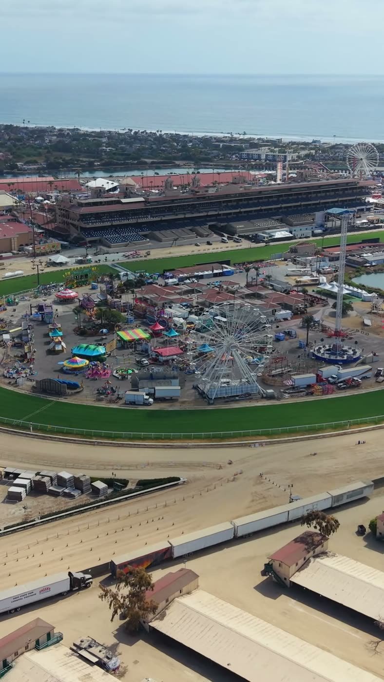 Del Mar Aerial Drone Photo 3-4 (Vertical)
