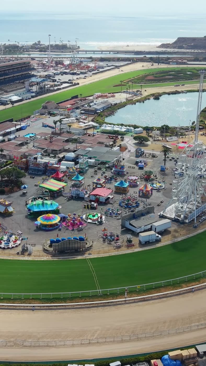 Del Mar Aerial Drone Photo 3-7 (Vertical)