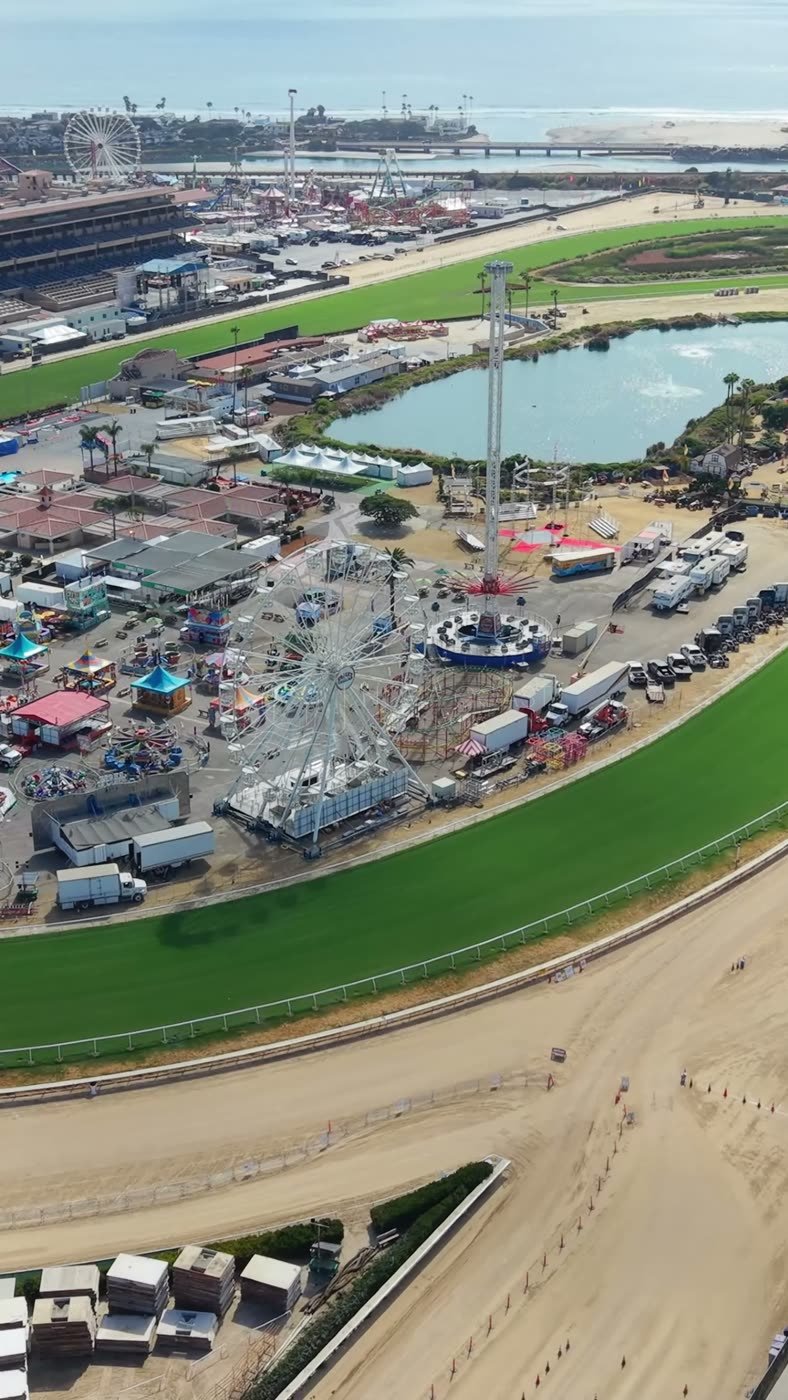 Del Mar Aerial Drone Photo 5-3 (Vertical)