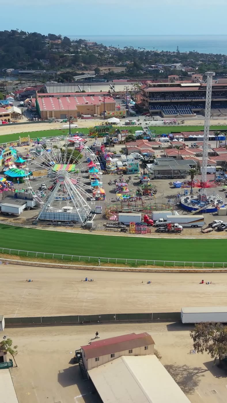 Del Mar Aerial Drone Photo 5-6 (Vertical)