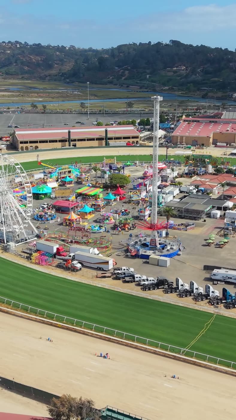 Del Mar Aerial Drone Photo 6-2 (Vertical)