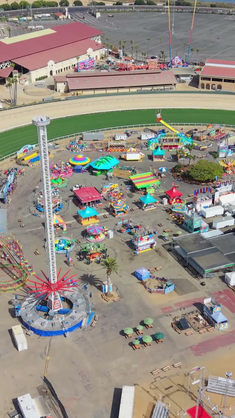 Del Mar Aerial Drone Photo 7-2 (Vertical)