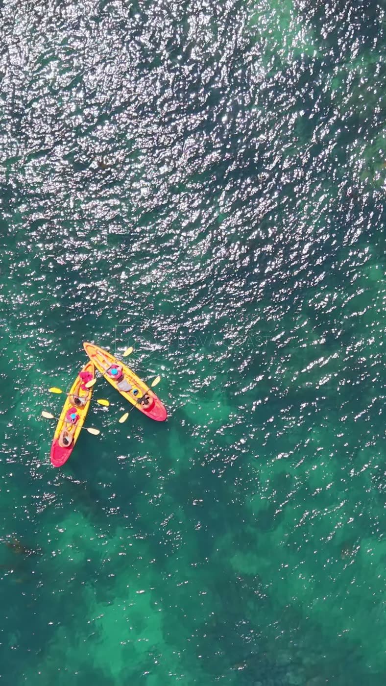 La Jolla Cove Aerial Drone Photo 6-1 (Vertical)