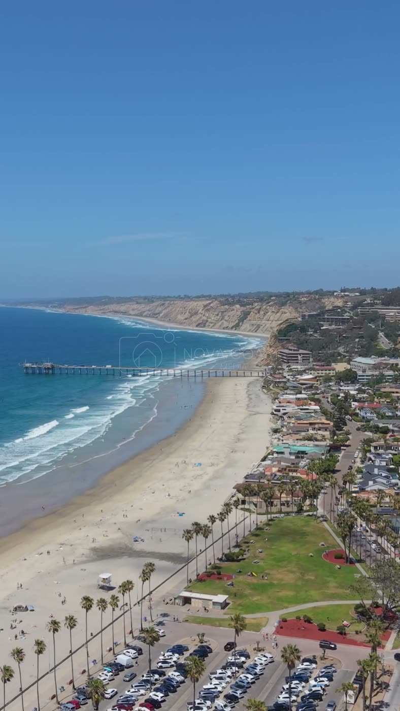 La Jolla Shores Aerial Drone Photo 7-1 (Vertical)