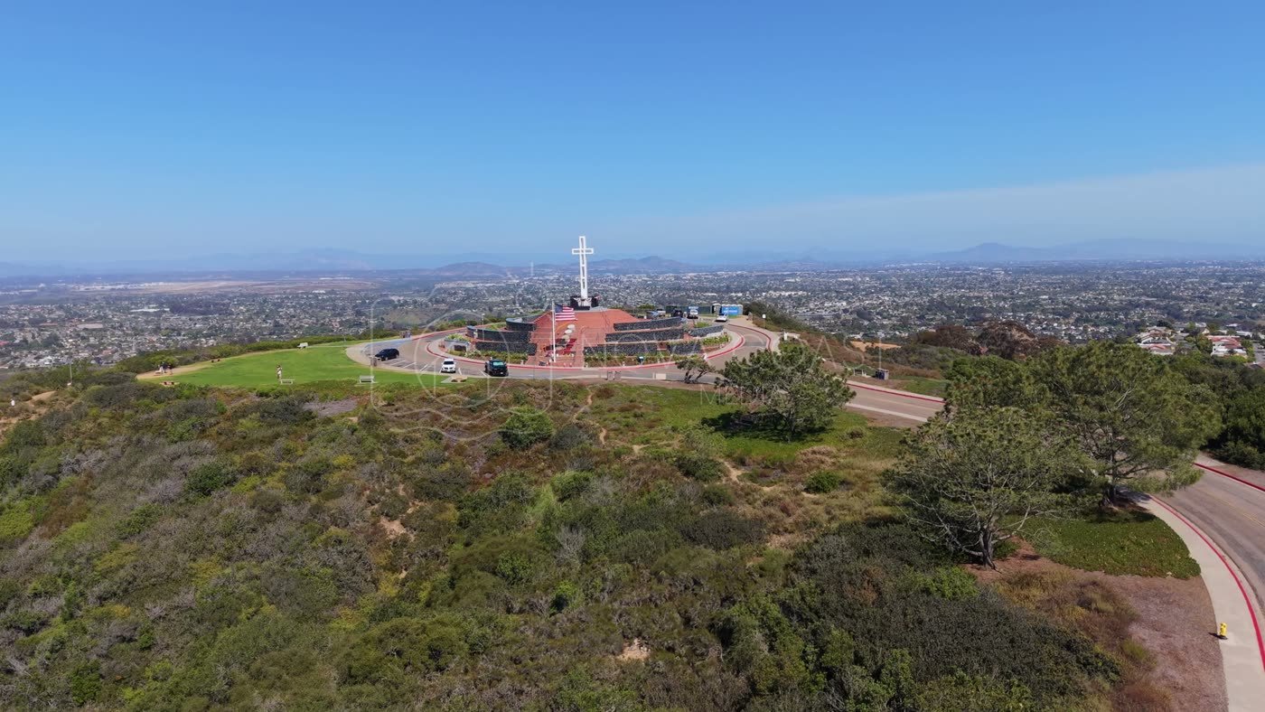Mount Soledad Aerial Drone Photo 1-1