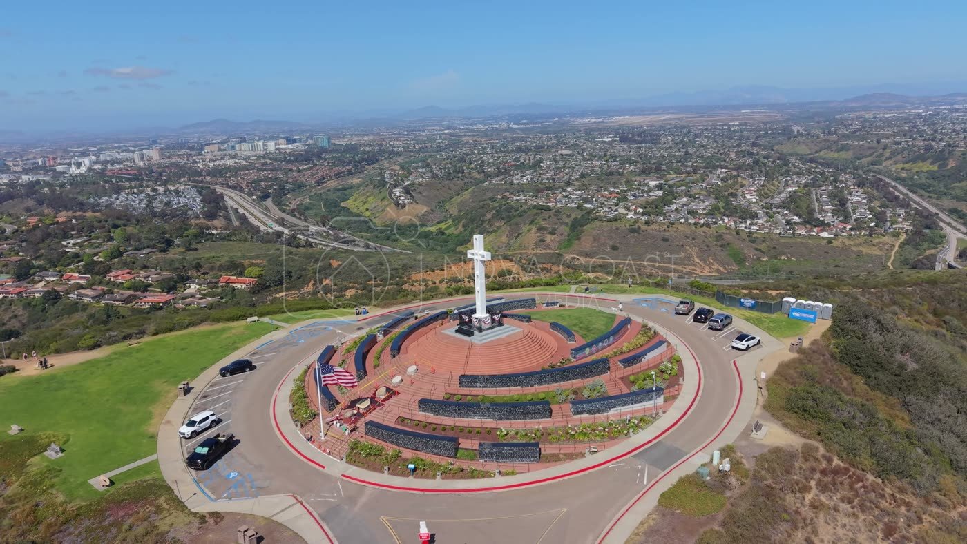 Mount Soledad Aerial Drone Photo 2-1