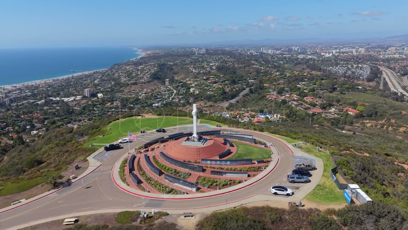 Mount Soledad Aerial Drone Photo 2-2