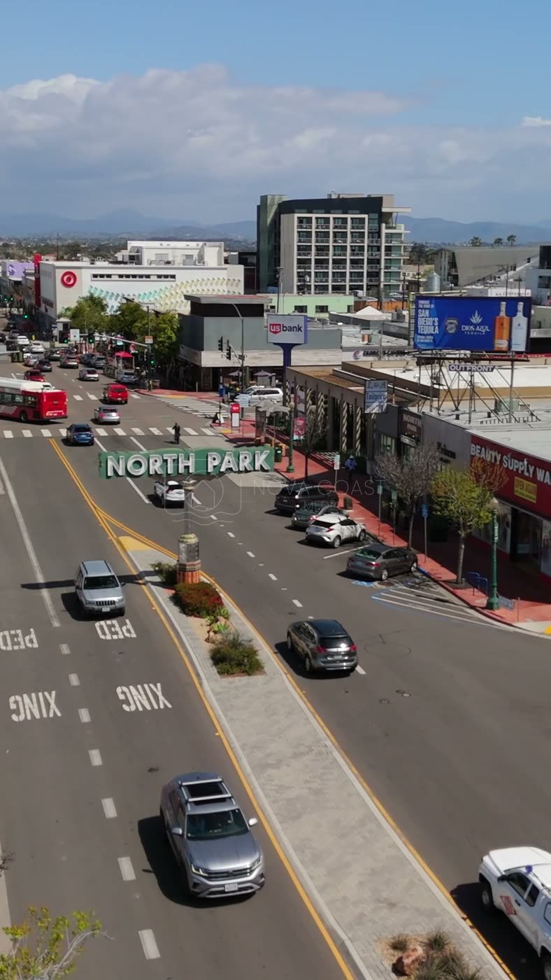 North Park Aerial Drone Photo 1-1 (Vertical)