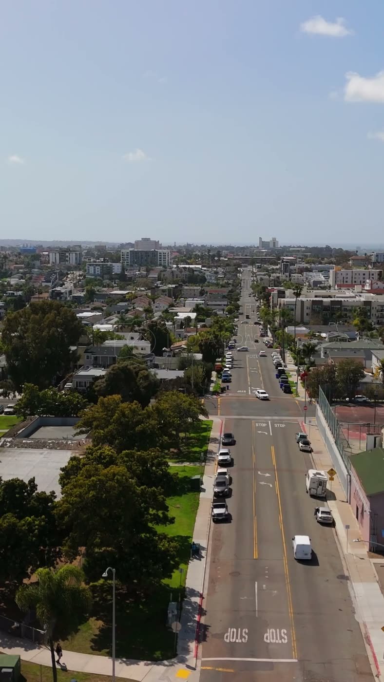 North Park Aerial Drone Photo 13-1 (Vertical)