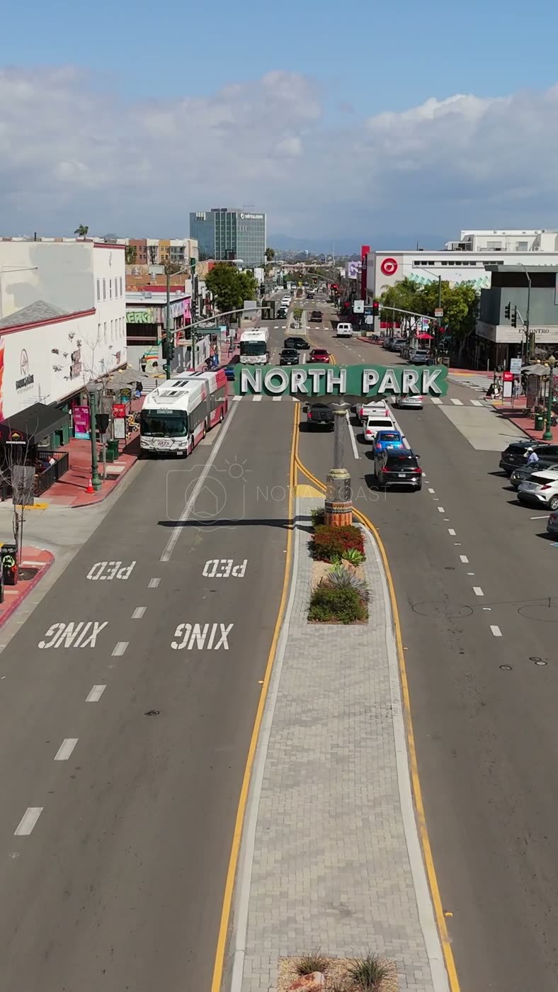 North Park Aerial Drone Photo 6-1 (Vertical)