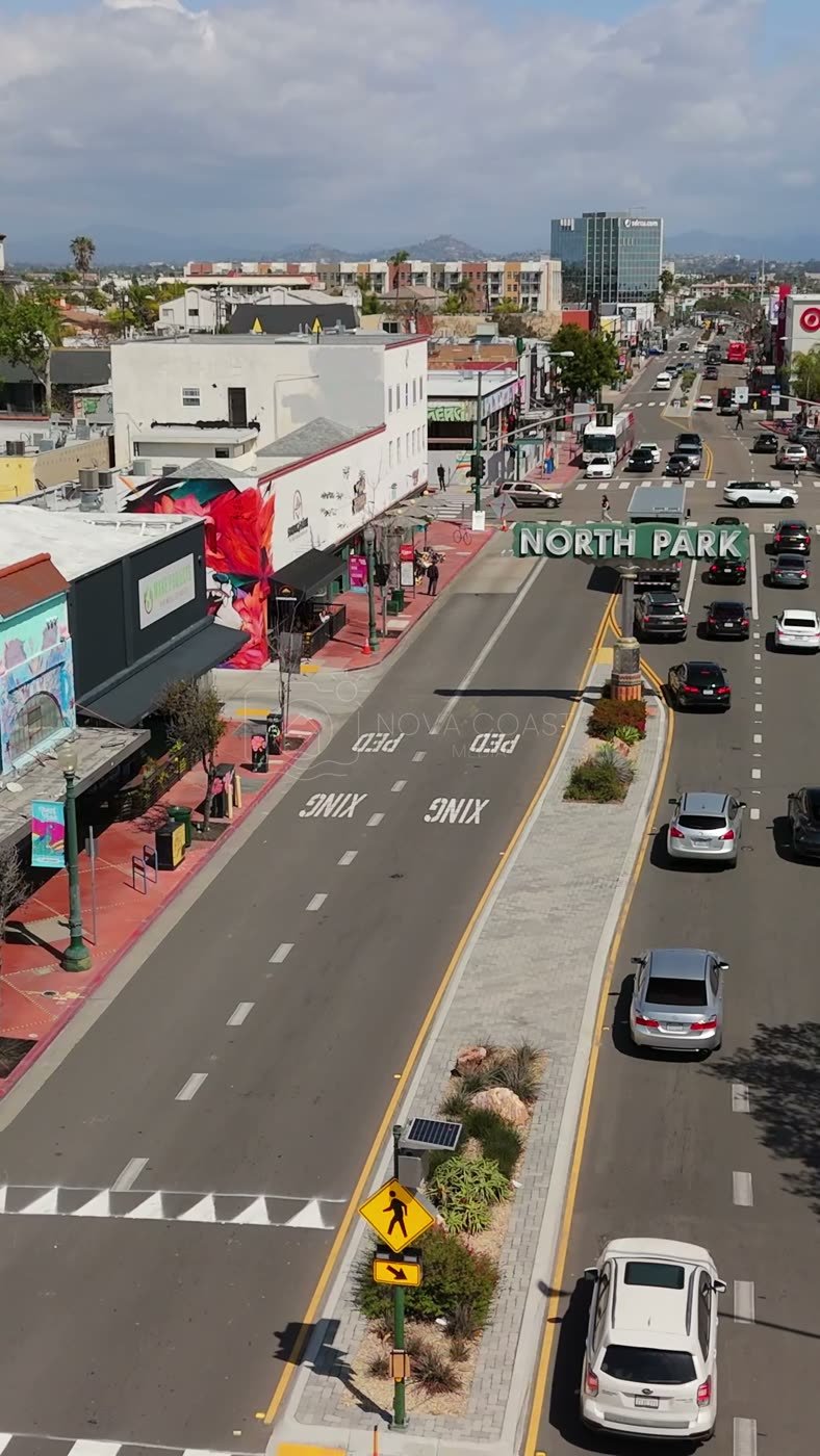 North Park Aerial Drone Photo 8-1 (Vertical)