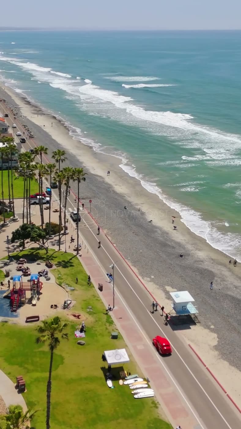 Oceanside Aerial Drone Photo 15-3 (Vertical)