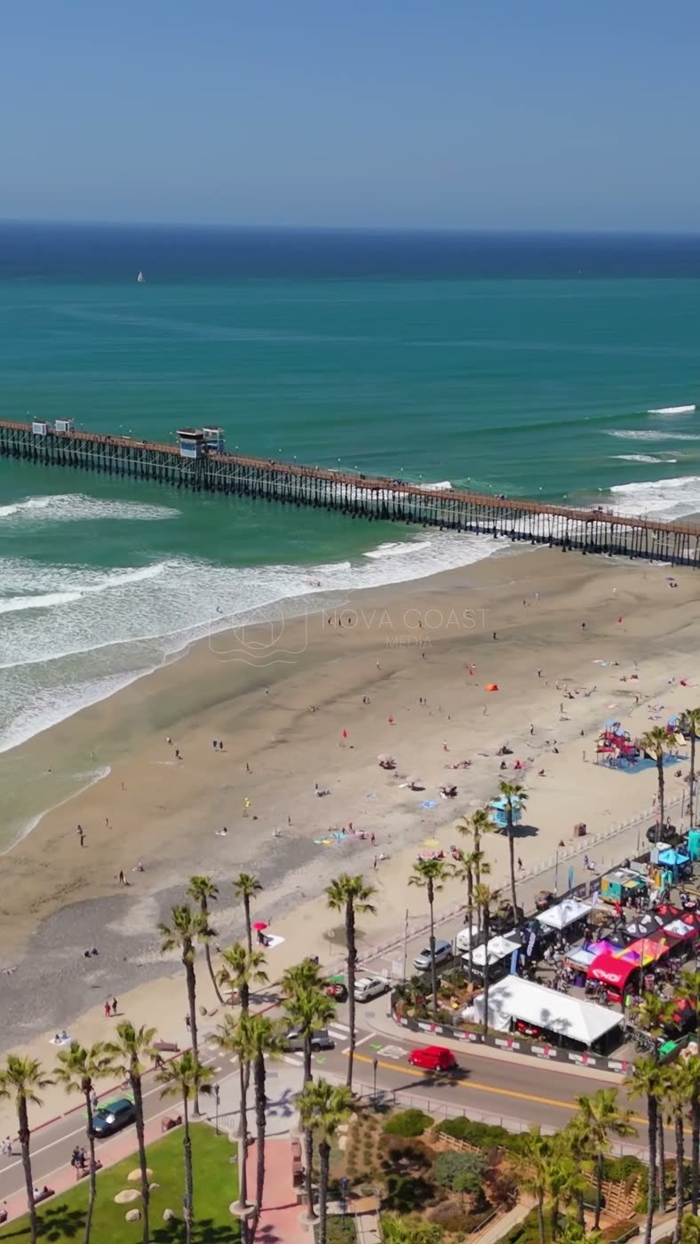 Oceanside Aerial Drone Photo 17-2 (Vertical)