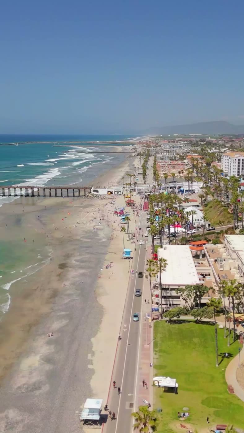 Oceanside Aerial Drone Photo 8-1 (Vertical)