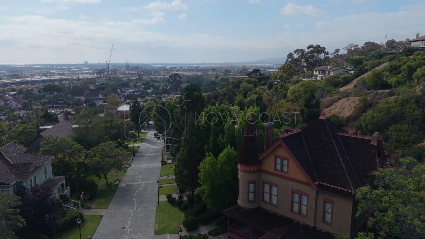 Old Town San Diego Aerial Drone Photo 113