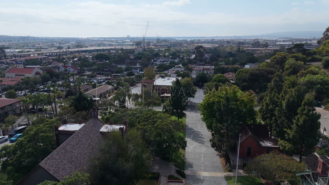 Old Town San Diego Aerial Drone Photo 117