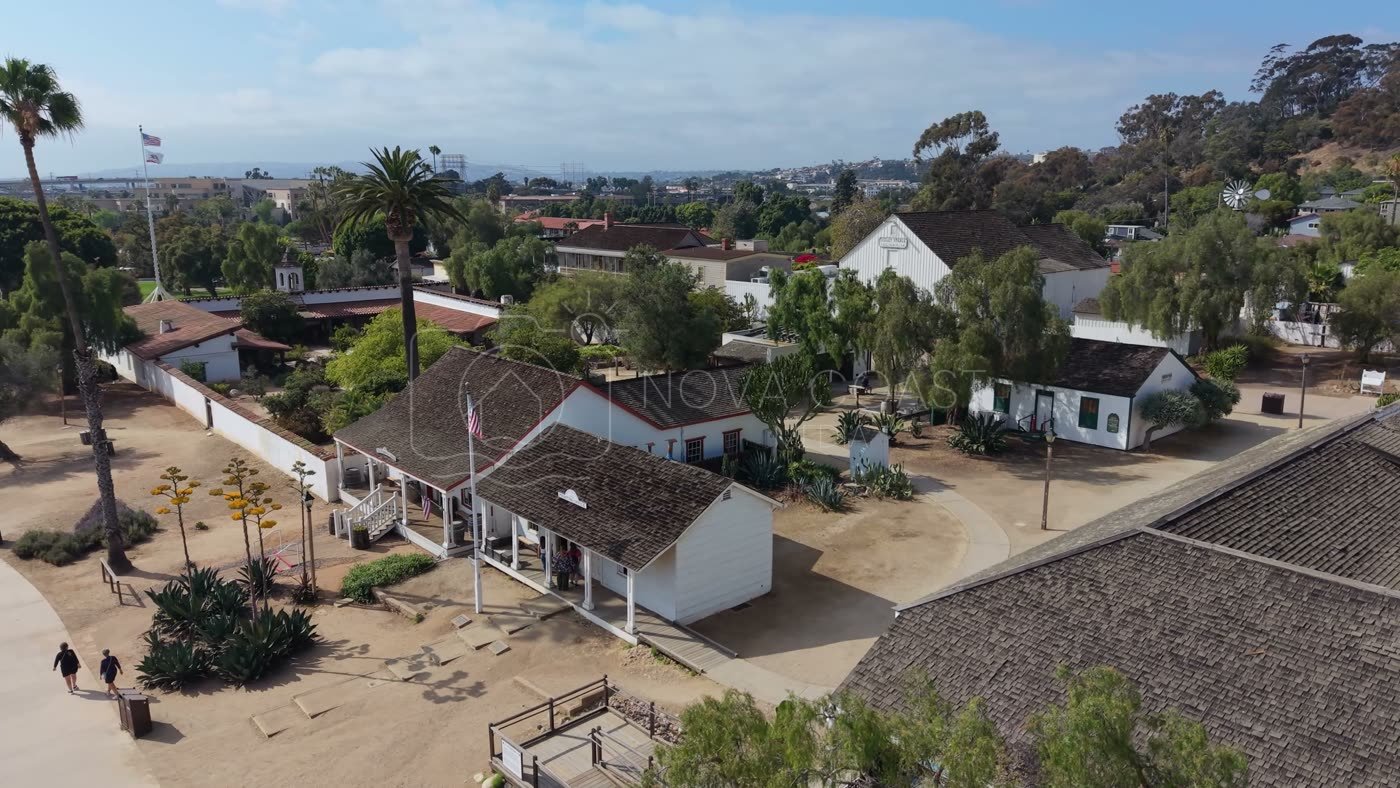 Old Town San Diego Aerial Drone Photo 42