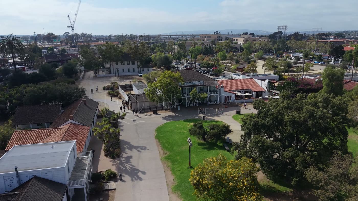 Old Town San Diego Aerial Drone Photo 52
