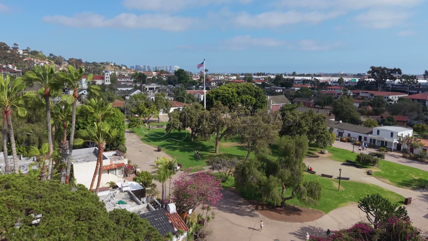 Old Town San Diego Aerial Drone Photo 72