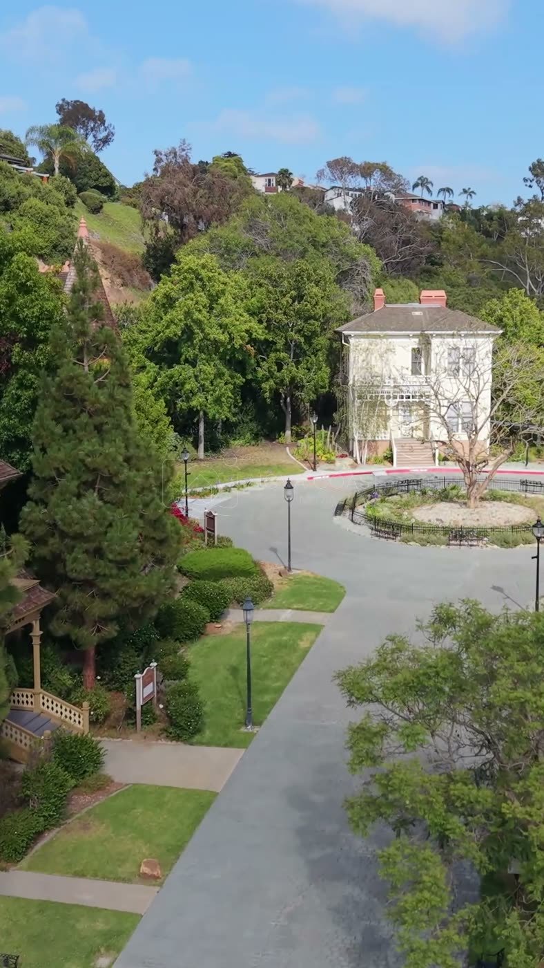 Old Town San Diego Aerial Drone Photo 101 (Vertical)