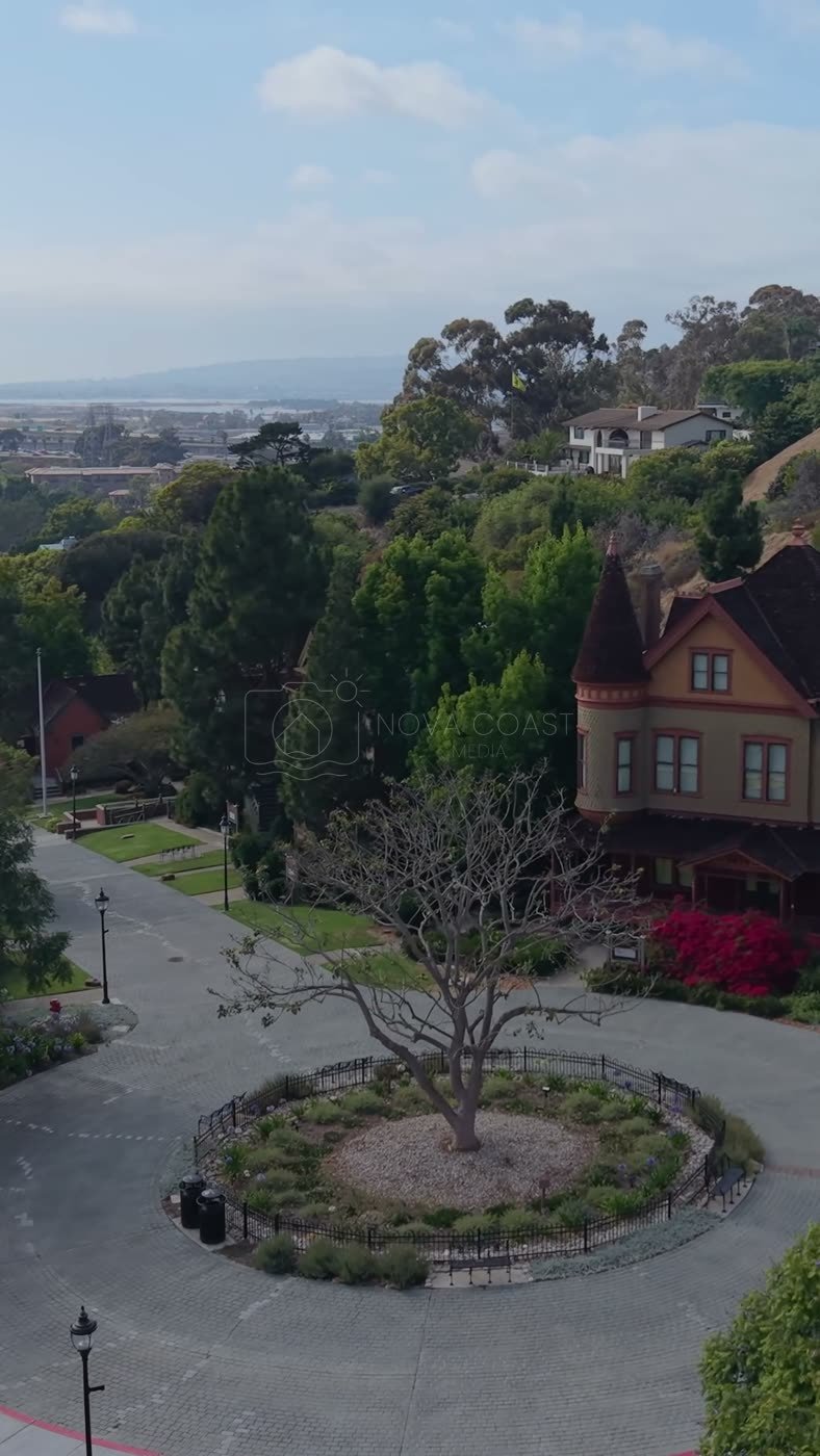 Old Town San Diego Aerial Drone Photo 109 (Vertical)