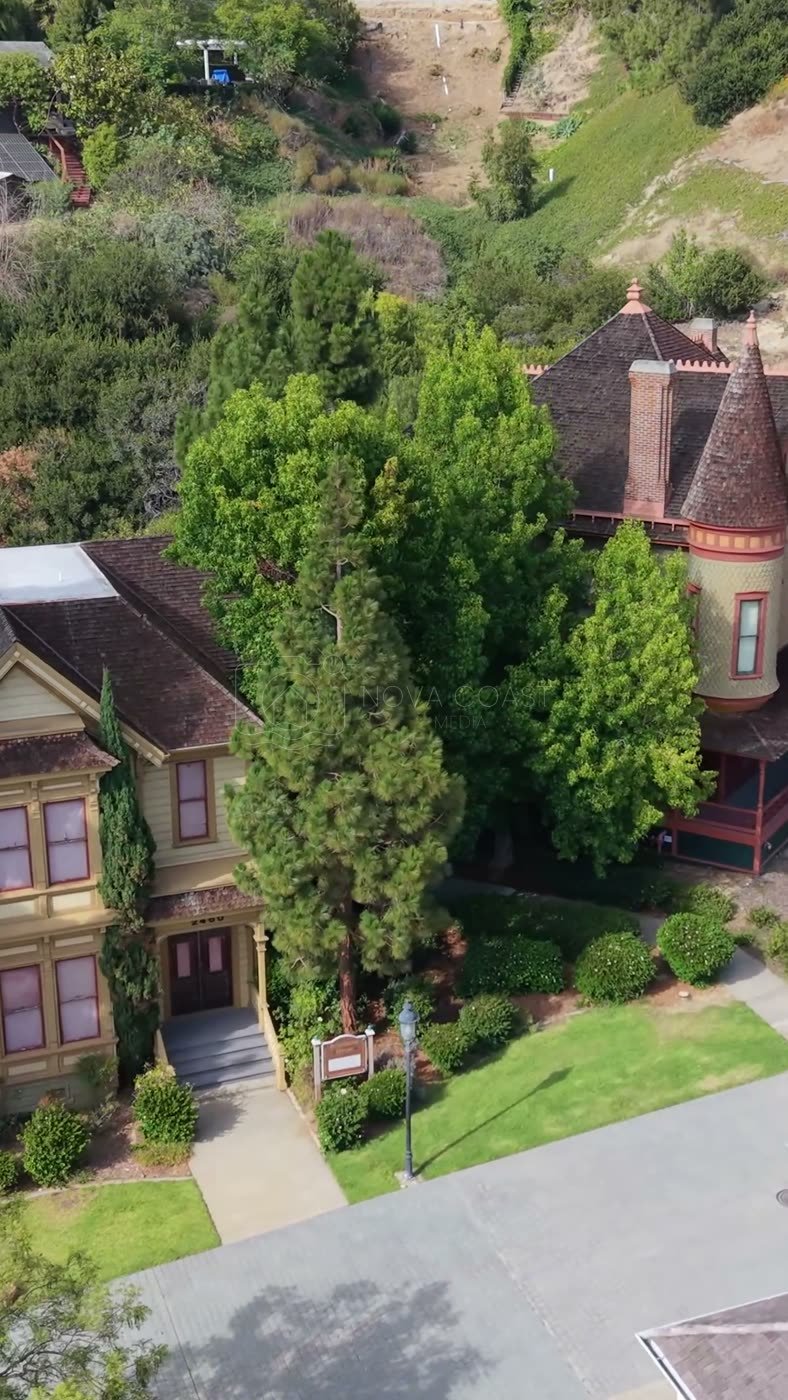 Old Town San Diego Aerial Drone Photo 119 (Vertical)