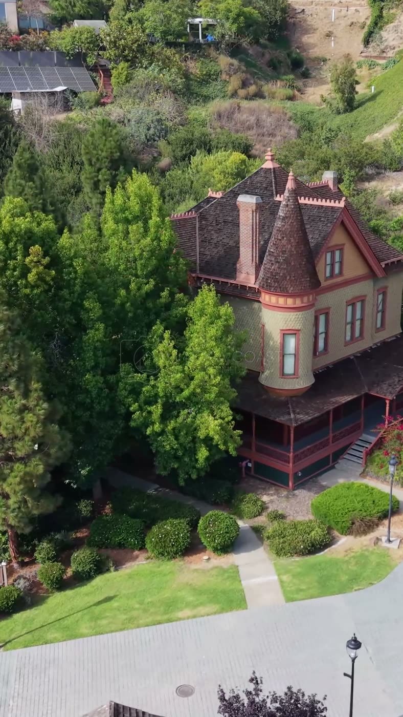 Old Town San Diego Aerial Drone Photo 120 (Vertical)