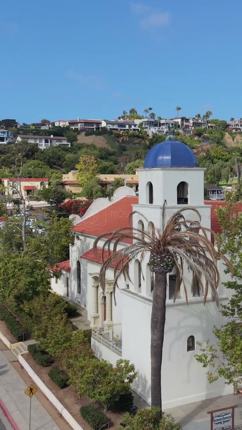 Old Town San Diego Aerial Drone Photo 31 (Vertical)