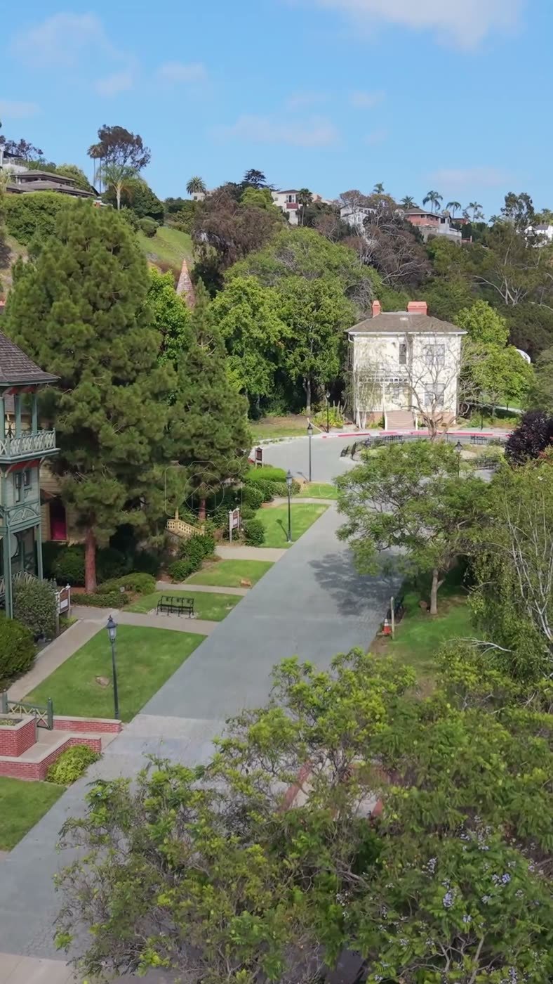 Old Town San Diego Aerial Drone Photo 99 (Vertical)