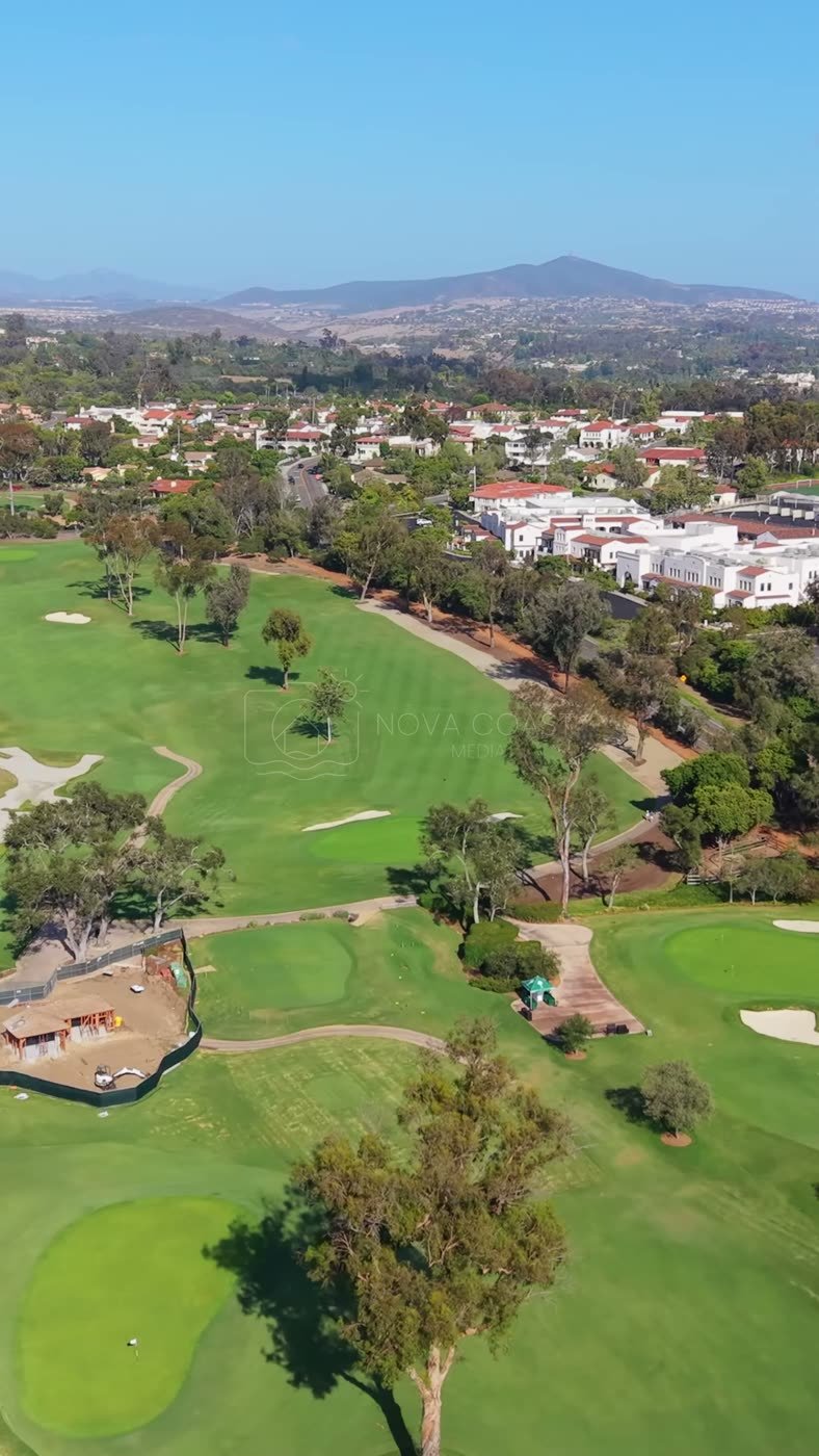 Rancho Santa Fe Aerial Drone Photo 18-1 (Vertical)