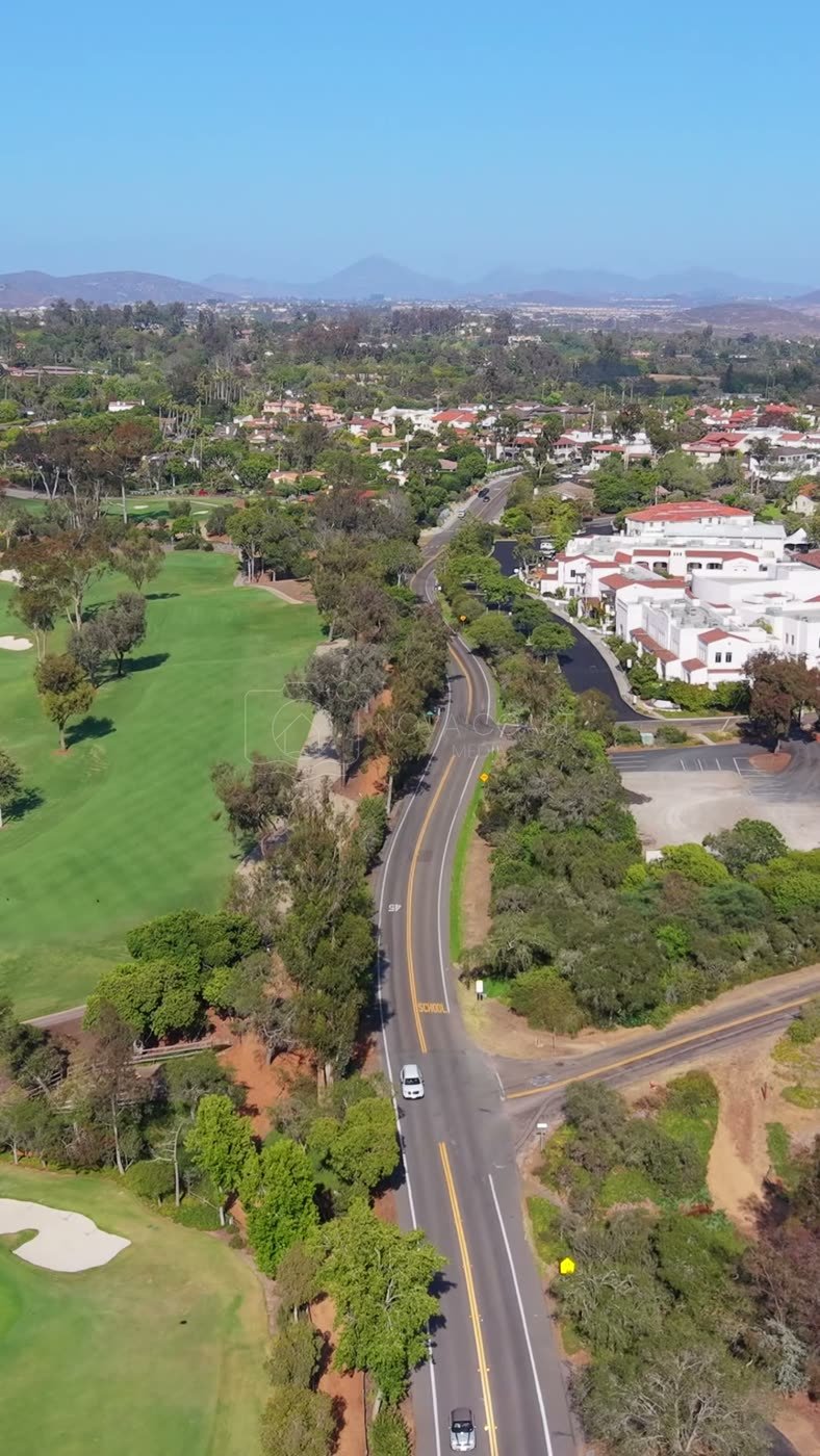 Rancho Santa Fe Aerial Drone Photo 19-1 (Vertical)