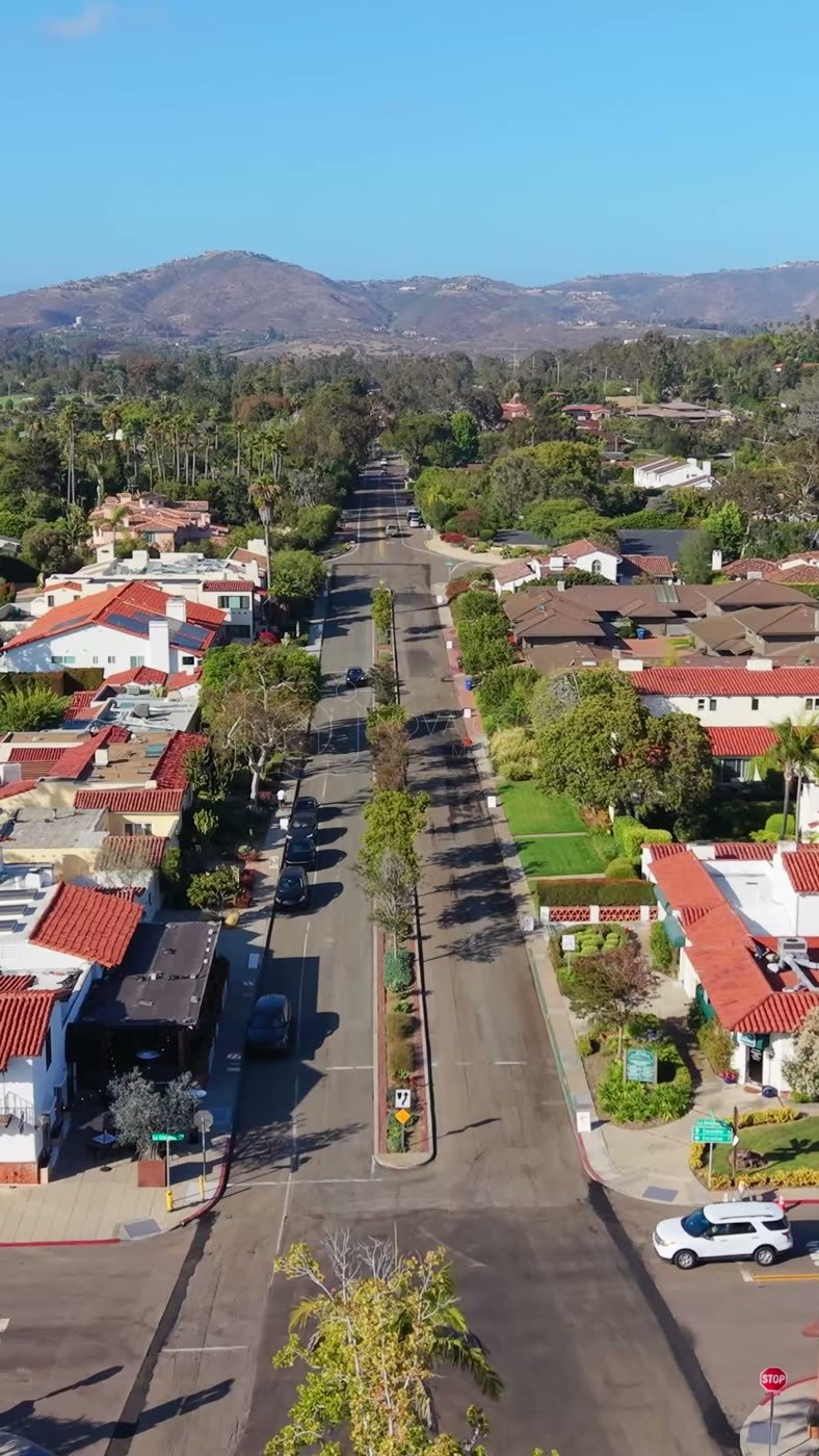 Rancho Santa Fe Aerial Drone Photo 24-2 (Vertical)