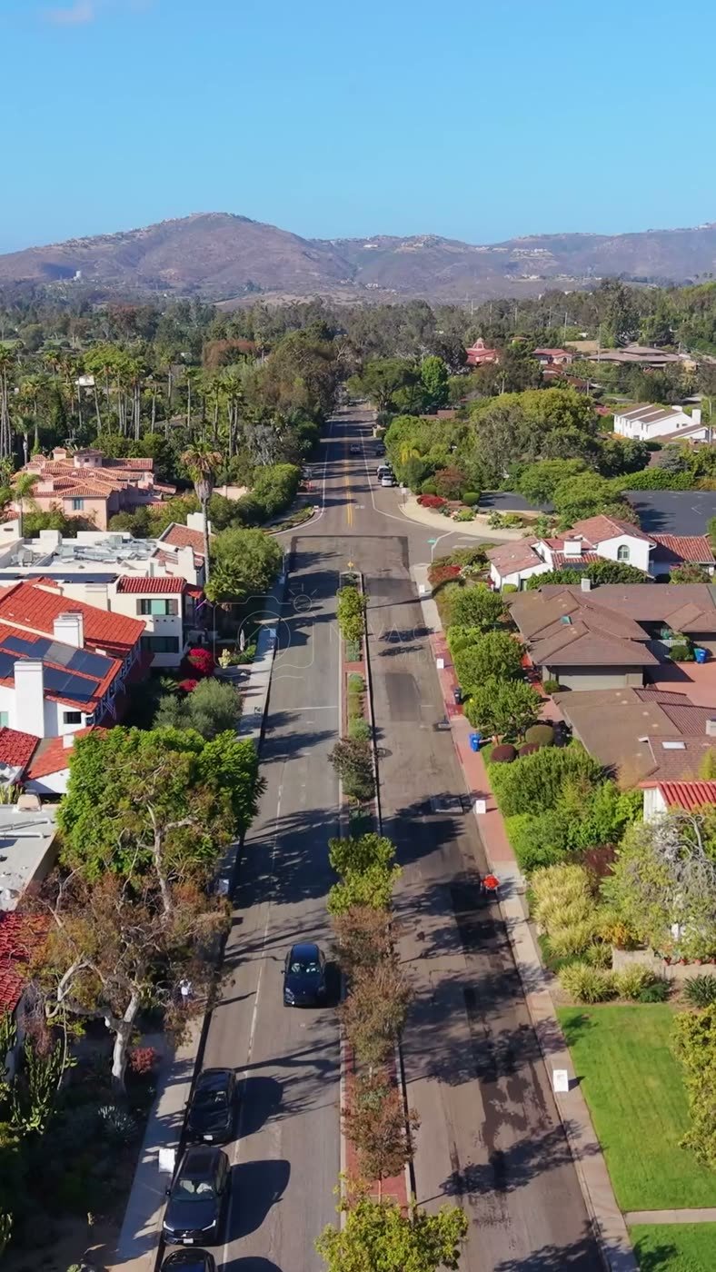 Rancho Santa Fe Aerial Drone Photo 24-3 (Vertical)