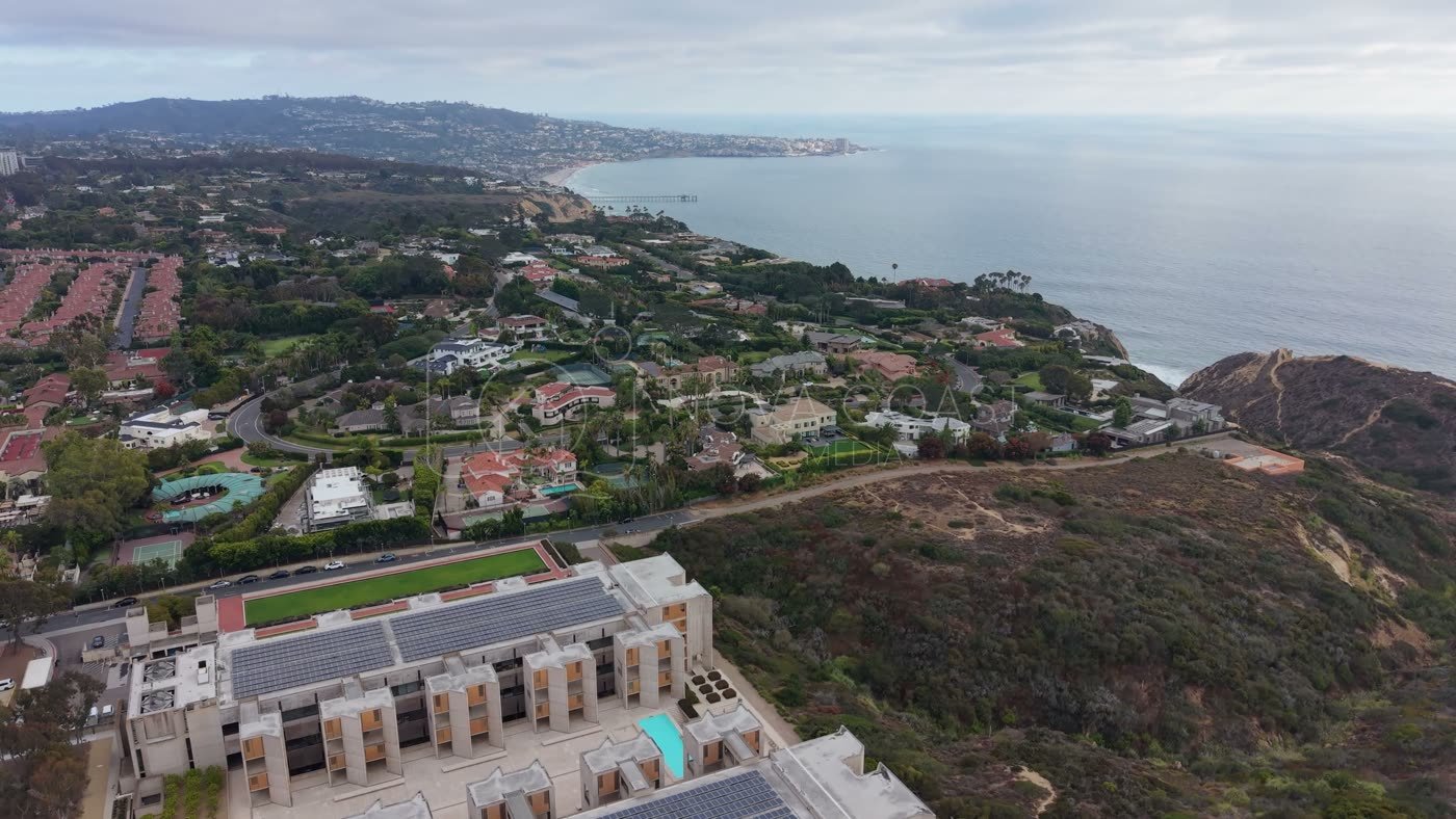 Salk Institute Brutalist Laboratories Overlooking the La Jolla Coast – Golden Hour Frame