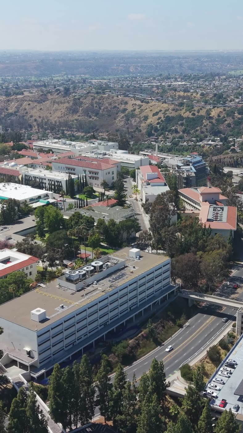 San Diego State University Aerial Drone Photo 54 (Vertical)
