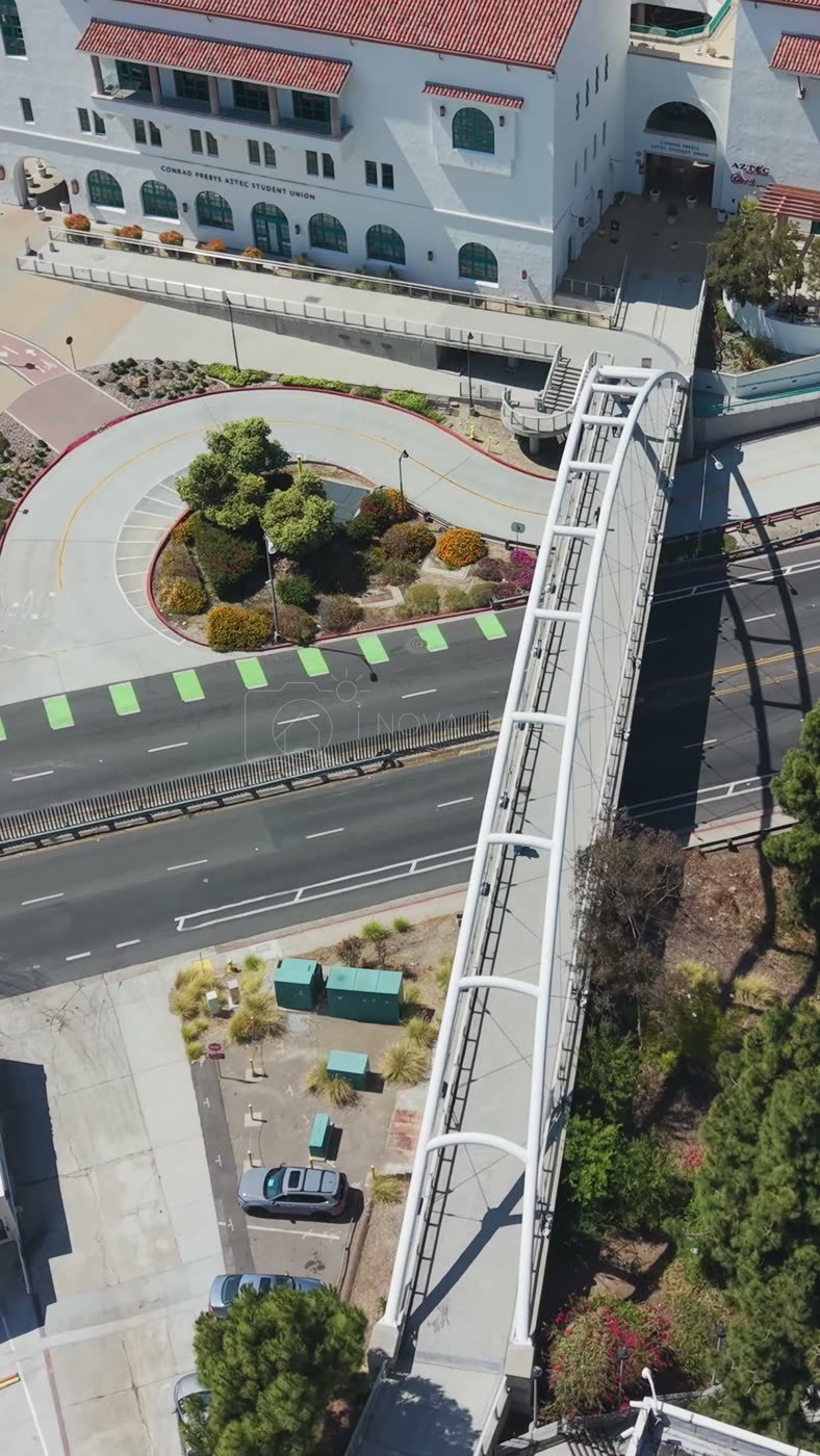 San Diego State University Aerial Drone Photo 69 (Vertical)
