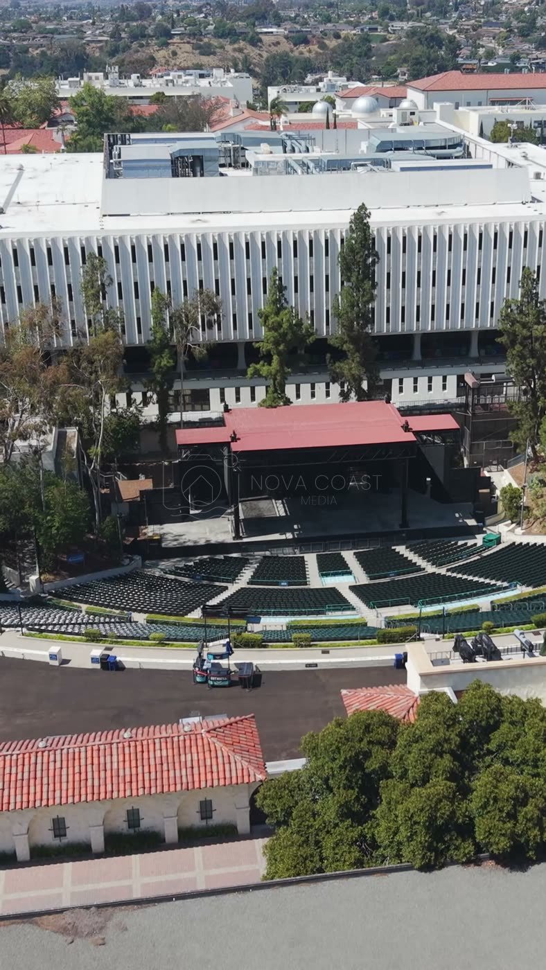 San Diego State University Aerial Drone Photo 88 (Vertical)