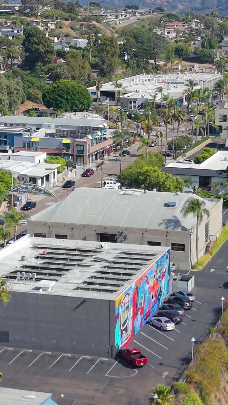 Solana Beach Aerial Drone Photo 1-3 (Vertical)
