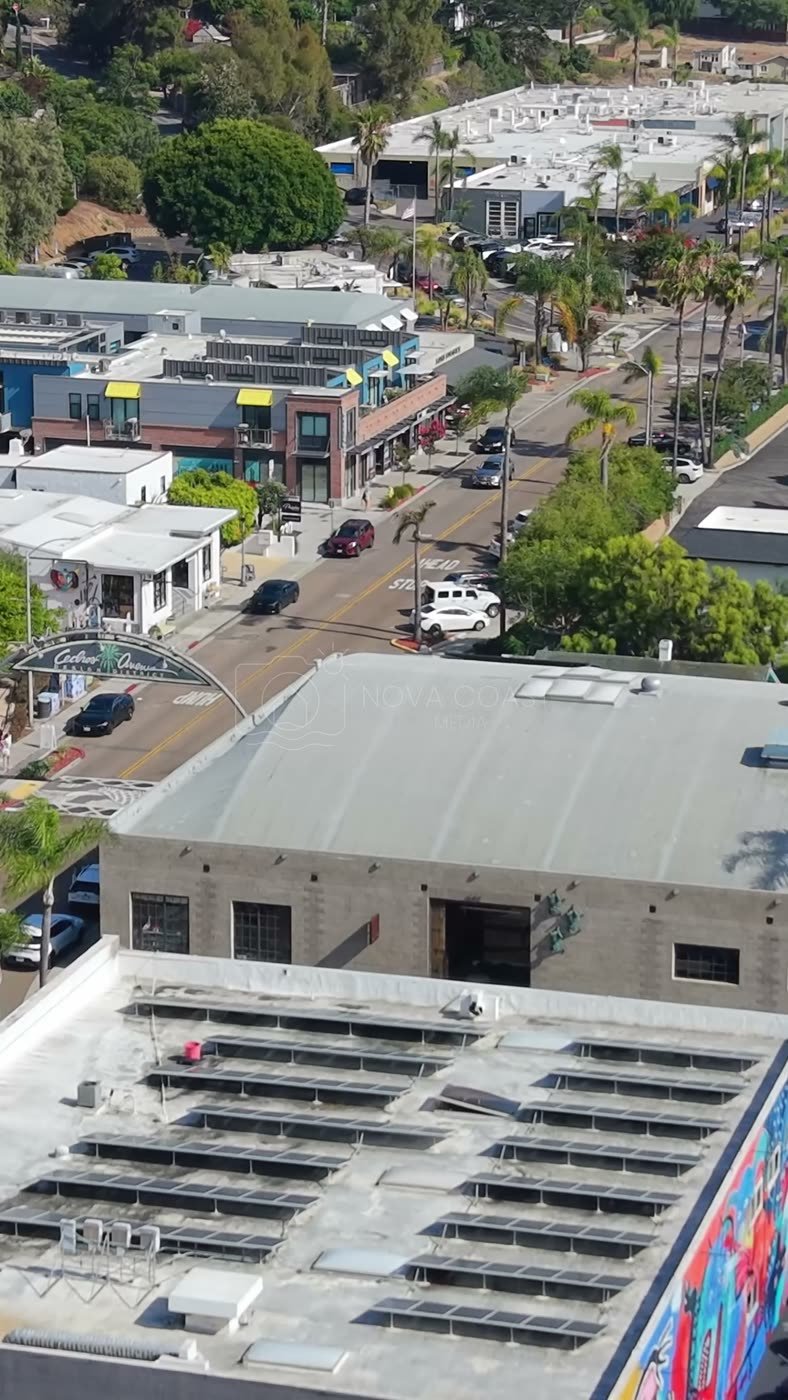 Solana Beach Aerial Drone Photo 1-4 (Vertical)