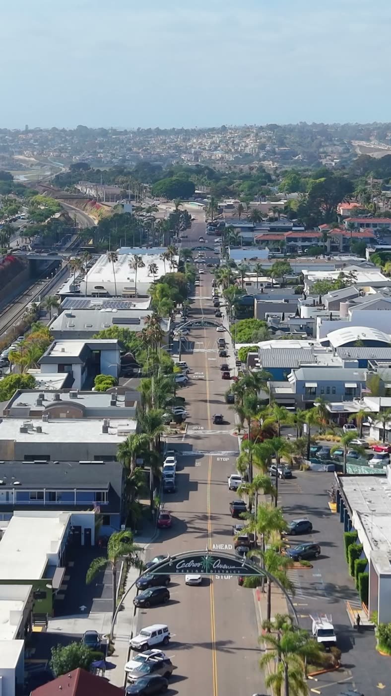Solana Beach Aerial Drone Photo 4-1 (Vertical)