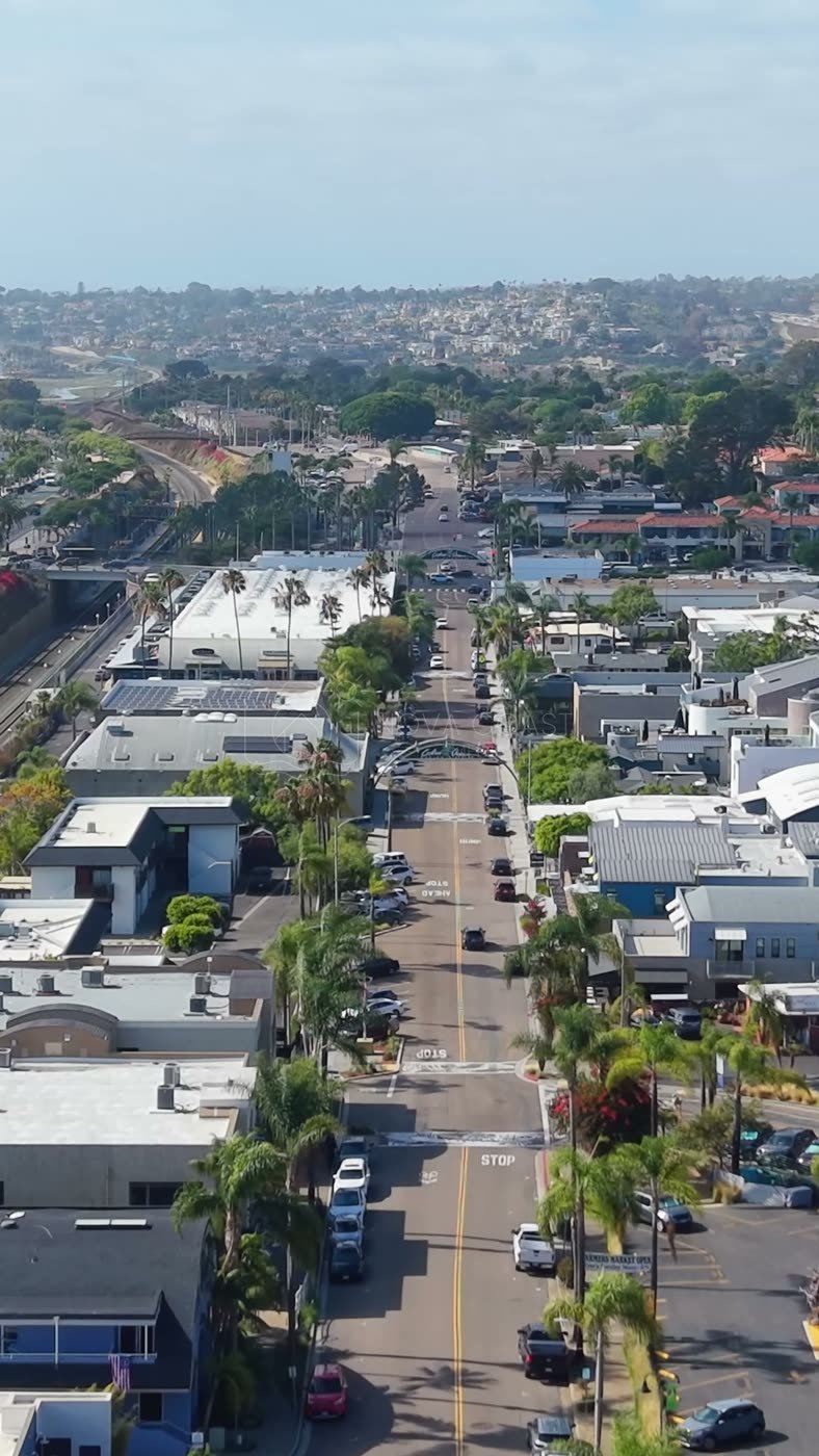 Solana Beach Aerial Drone Photo 4-2 (Vertical)