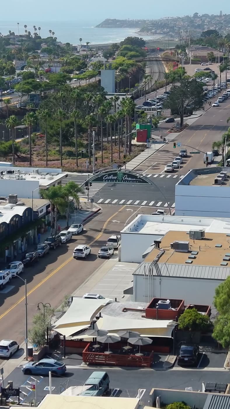 Solana Beach Aerial Drone Photo 5-4 (Vertical)