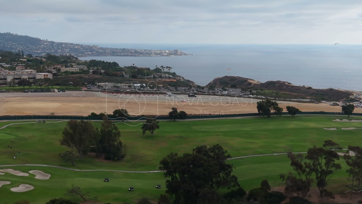 Torrey Pines Greens Above the Gliderport and La Jolla Cove – Elevated Perspective
