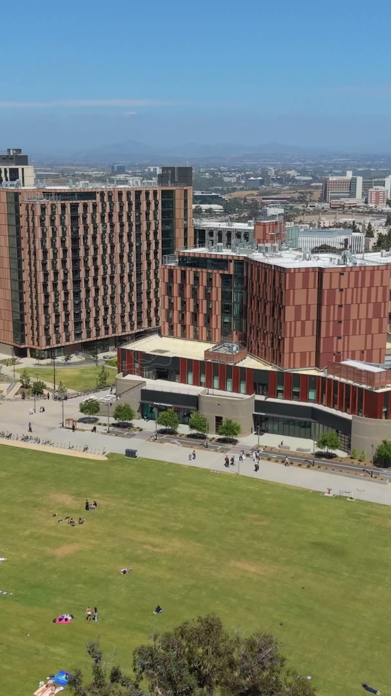 UC San Diego Aerial Drone Photo 3-1 (Vertical)