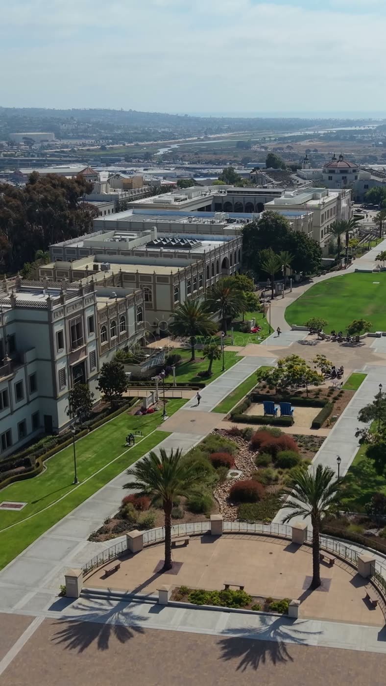 University of San Diego Aerial Drone Photo 30 (Vertical)