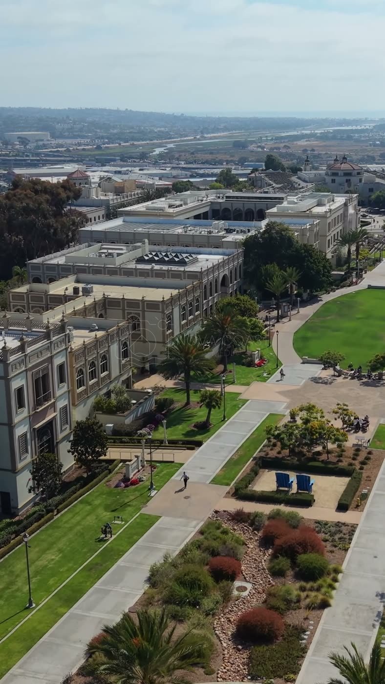 University of San Diego Aerial Drone Photo 31 (Vertical)
